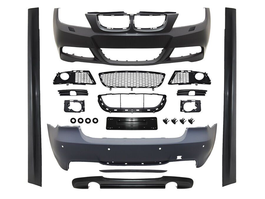 Bmw E90 M-Tech 2005-2008 Ç.Çıkış Difüzörlü Uyumlu Body Kit