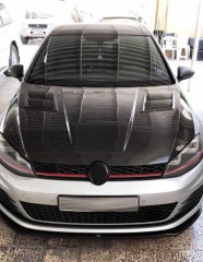 Volkswagen Golf 7 Uyumlu Karbon Kaput