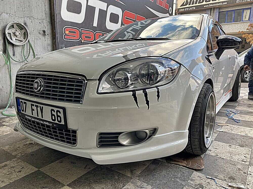 Fiat Linea Uyumlu Yedek Parça Ön Tampon Eki