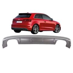 Audi A3 2012-2016 S3 Uyumlu Difüzör Hatcback