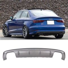 Audi A3 2012-2016 S3 Uyumlu Difüzör Sedan