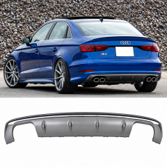 Audi A3 2012-2016 S3 Uyumlu Difüzör Sedan