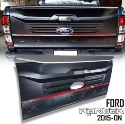 Ford Ranger Uyumlu  2015-2017 Bagaj Kapağı Kaplama Ranger Yazılı