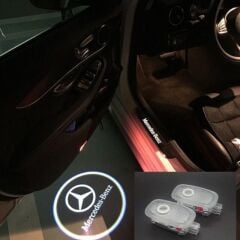 Mercedes S Class Uyumlu Orjinal Kapı Altı Logo