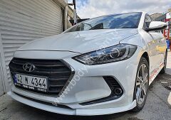 Hyundai Elantra Uyumlu Yedek Parça Ön Tampon Altı Lip