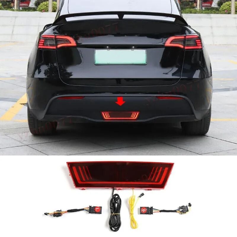 Tesla Model Y Difüzör Ortası 3. Stop