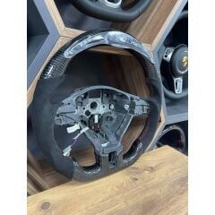 Volkswagen CC Ve Arteon Uyumlu Yedek Parça  2018 Ledli Carbon Direksiyon SW-VW03B