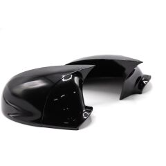 Bmw F33 2011-2019 Uyumlu Yedek Parça Piano Black Batman Yarasa Ayna Kapağı Tırnaklı