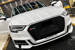 Audi A3 RS3 2017 ve Sonrası Uyumlu Kromlu Panjur