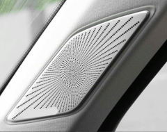 Volkswagen Golf 8 Uyumlu Harman Kardon Tweeter Kaplama - Silver (life,style,impression Paket İçin)