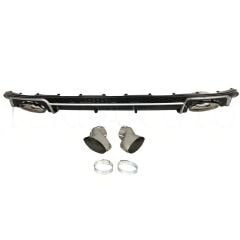 Audi A3 RS3 HB 2013-2016 Uyumlu Yedek Parça Difüzör ve Egzoz Ucu