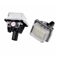 Mercedes W218 4D 2010 ve Sonrası Uyumlu Yedek Parça Oem Plaka Ledi