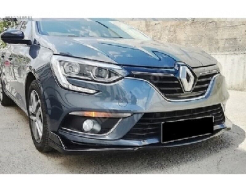 Renault Megane 4 Sedan Uyumlu Yedek Parça Ön Lip Boyalı