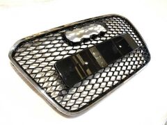 Audi A6 RS6 2012-2015  Uyumlu Yedek Parça Panjur Krom Çerçeve