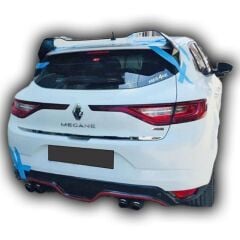 Renault Megane 4 HB Uyumlu Yedek Parça Rs Spoiler Boyalı