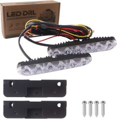 Üniversal Gündüz Farı Sinyalli Turuncu Beyaz