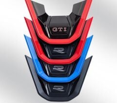 Golf 8 R Direksiyon Orta Trimi Siyah