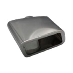 Üniversal Krom Egzoz Ucu Dikdörtgen Sağ 85x210/140 200-008R