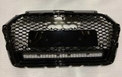 Audi A3 RS3 2017-2020  Uyumlu Yedek Parça Panjur Siyah