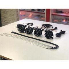 Jeep Wrangler Uyumlu Yedek Parça Ambiyans Aydınlatma ve Ön Havalandırma Seti