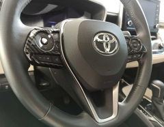 Toyota Corolla 2019+ Uyumlu Direksiyon Kenar Kaplama - Karbon