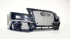 Audi A3 2009-2012 Rs3  Uyumlu Ön Tampon Panjur Seti -Hatchback (8p Makyajlı Kasa)