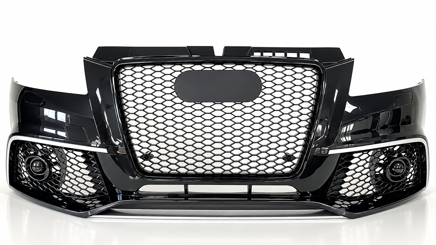Audi A3 2009-2012 Rs3  Uyumlu Ön Tampon Panjur Seti -Hatchback (8p Makyajlı Kasa)