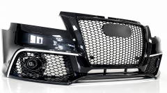 Audi A3 2009-2012 Rs3  Uyumlu Ön Tampon Panjur Seti -Hatchback (8p Makyajlı Kasa)