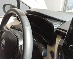 Toyota Corolla 2019+ Uyumlu Karbon Gösterge Kaplama