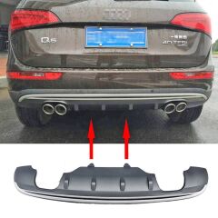Audi Q5 SQ5 2009- Sonrası Uyumlu Difüzör Plastik