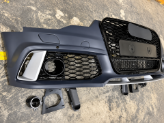 Audi A6 2012-2014 Uyumlu RS6 Ön Tampon Panjur Seti