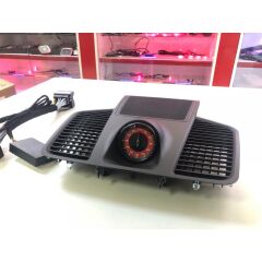 Porsche Cayanne Uyumlu 2018-2021 Kasa (Siyah) Saat (kırmızı)