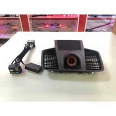 Porsche Cayanne Uyumlu 2018-2021 Kasa (Siyah) Saat (kırmızı)