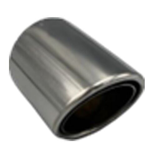 Üniversal Krom Egzoz Ucu Açılı Çıkış Double 90x110 600-002G