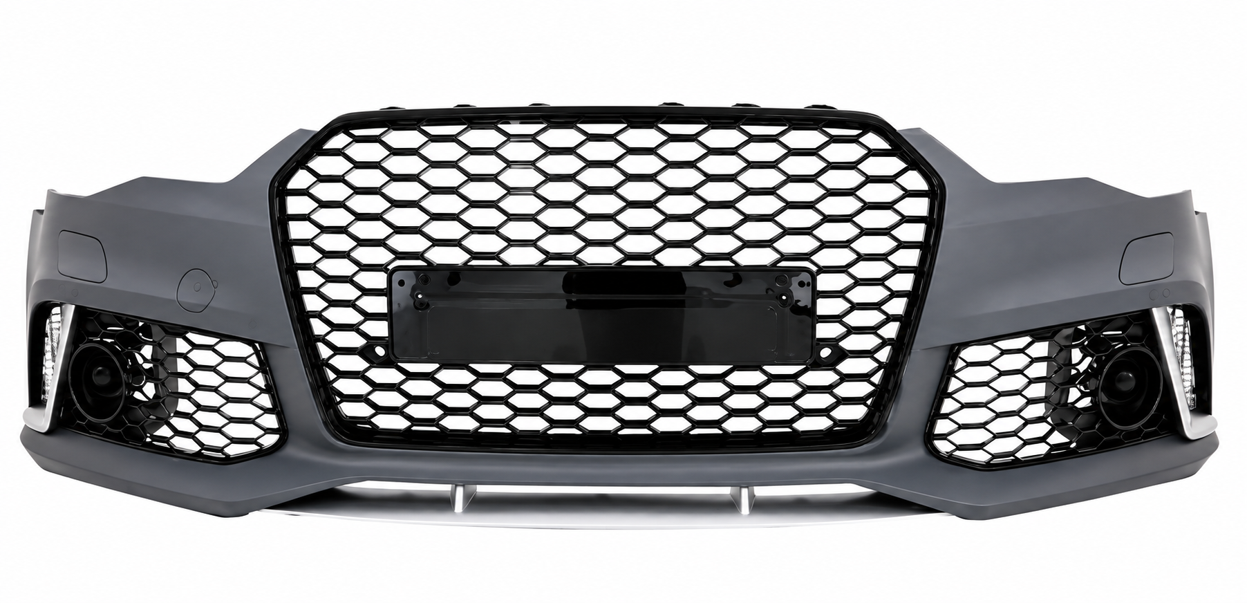 Audi A6 2012-2014 Uyumlu RS6 Ön Tampon Panjur Seti