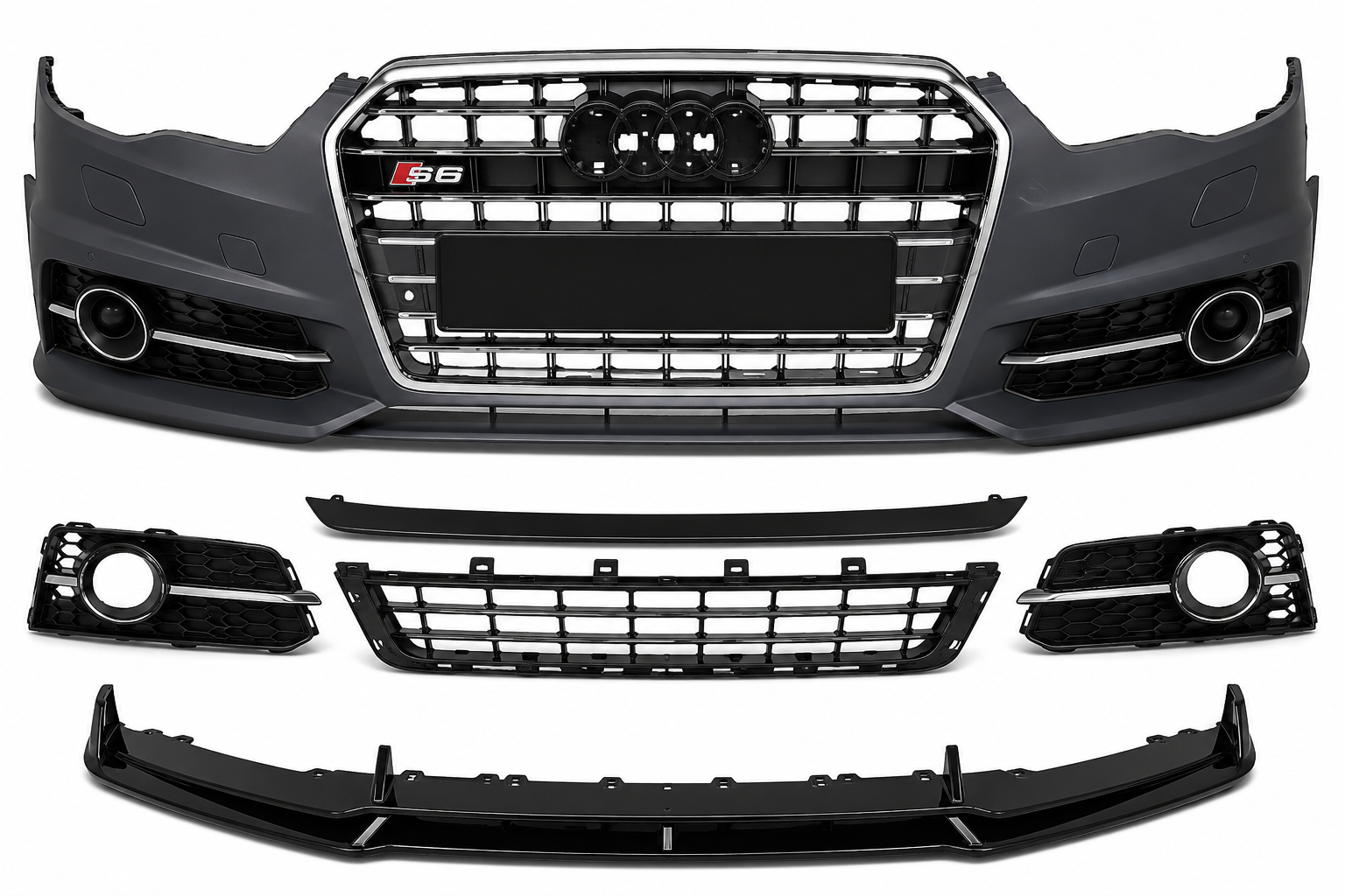Audi A6 4G 2016-2018 S6 Ön Tampon