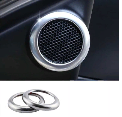 Toyota Corolla 2014-2018 Uyumlu Yedek Parça Tweeter Halka Kaplama Silver