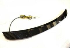Audi A3 Sedan 2013-2019  Uyumlu Led Spoiler Piano Black