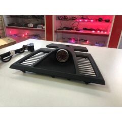 Porsche Panamera Uyumlu 2010-2016 Kasa (siyah) Saat (Kırmızı)