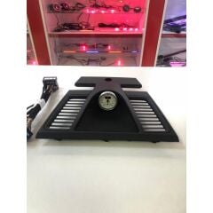 Porsche Panamera Uyumlu 2010-2016 Kasa (Siyah) Saat (beyaz)