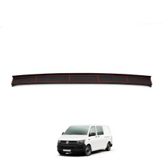 Volkswagen Transporter T6  2015+ Uyumlu Yedek Parça Arka Tampon Eşiği Parlak Siyah