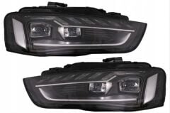 Audi A4 12-15  Uyumlu Yedek Parça Led Far (Facelift)