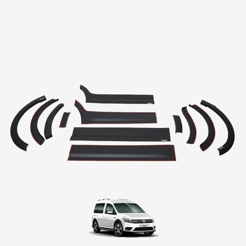Volkswagen Caddy 2015-2020 Uyumlu Dodik Set 12 Parça Uzun Şase Çift Sürgü