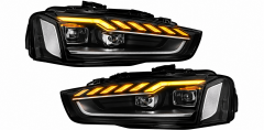 Audi A4 12-15  Uyumlu Led Far (Facelift)