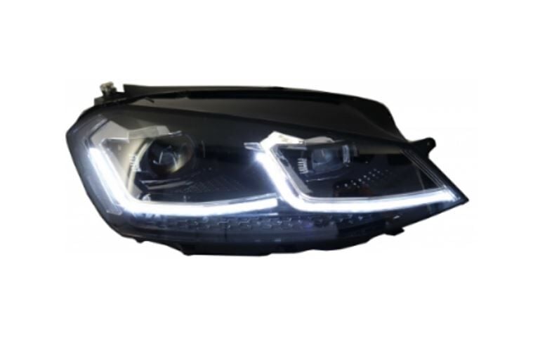 Golf 7 Uyumlu 7.5 R Dizayn Far Krom RS