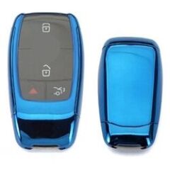 Mercedes W213 Uyumlu Yedek Parça 2 Parça Silikon Kumanda Kabı Mavi