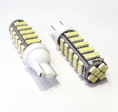 T10 Led Ampul 68 Çipli Beyaz 12 Volt
