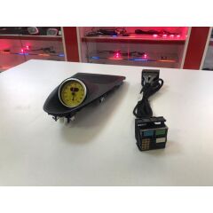 Porsche 718 2016-2021 Kasa Uyumlu (siyah) Saat (Sarı)