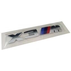 Bmw X3 Uyumlu M Krom Oem Bagaj Logosu (AL-3)