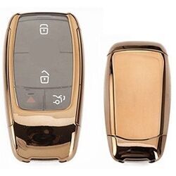 Mercedes W213 Uyumlu Yedek Parça 2 Parça Silikon Kumanda Kabı Gold